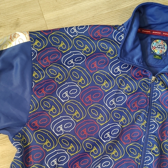 Gino Green Global Windbreaker Jacket Men's Size 5XL - Picture 5 of 11